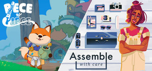 Piece By Piece & Assemble with Care banner