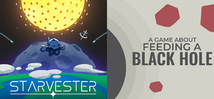 Starvester x A Game About Feeding A Black Hole banner