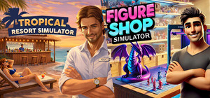 Tropical Resort Simulator x Figure Shop Simulator banner