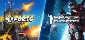 Space Engineers + Forts banner
