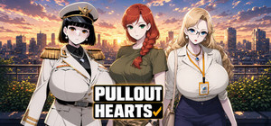Pullout Hearts banner