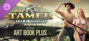 Tamer: King of Dinosaurs Digital Artbook PLUS banner