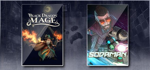 Black Dragon Mage & Sodaman banner