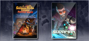Sodaman& Stickman Strikes: Conquer Fantasy World banner