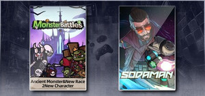 Sodaman& Monster Battles banner