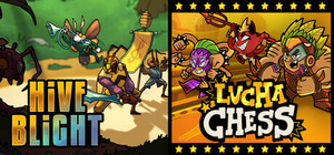 Lucha Chess + Hive Blight banner
