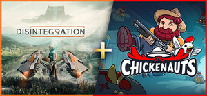 Disintegration + Chickenauts banner