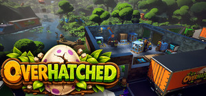Overhatched banner