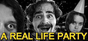 A Real Life Party banner