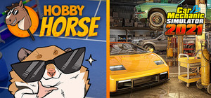 Hobby Horse and Car Mechanic Simulator 2021 banner