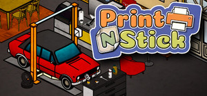 Print N Stick banner