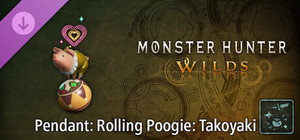 Monster Hunter Wilds - Pendant: Rolling Poogie: Takoyaki banner