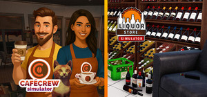 Cafe Crew in Liquor Store banner