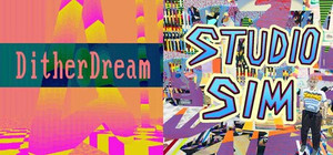 Studio Sim 🎨 + DitherDream ▓▒░ banner
