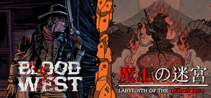 Demon West: Labyrinth Of The Demon King + Blood West banner