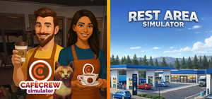 Cafe Crew in Rest Area banner