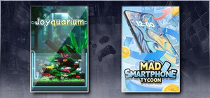 Joyquarium & Mad Smartphone Tycoon banner