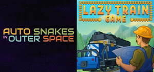 Auto Snakes in Outer Space X Lazy Train Game banner