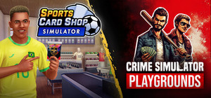 Sports Card Shop Simulator x Crime Simulator: Playgrounds banner
