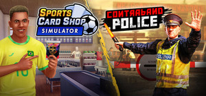 Sports Card Shop Simulator x Contraband Police banner