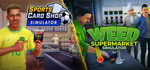 Sports Card Shop Simulator x Weed Supermarket Simulator banner
