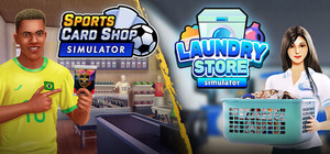 Sports Card Shop Simulator x Laundry Store Simulator banner