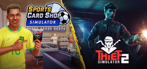 Sports Card Shop Simulator x Thief Simulator 2 banner