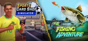 Sports Card Shop Simulator x Fishing Adventure banner