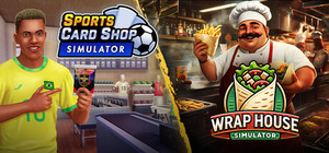 Sports Card Shop Simulator x Wrap House Simulator banner