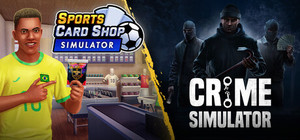 Sports Card Shop Simulator x Crime Simulator banner