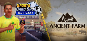 Sports Card Shop Simulator x Ancient Farm banner