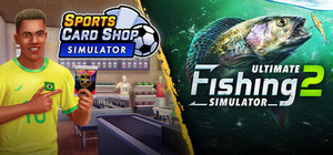 Sports Card Shop Simulator x Ultimate Fishing Simulator 2 banner