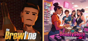 Brewline x Beauty Store Simulator banner