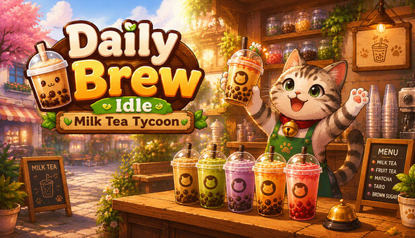 Daily Brew Idle: Milk Tea Tycoon