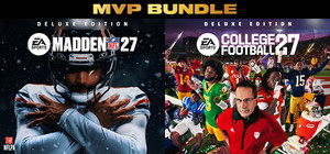 EA SPORTS™ MVP Bundle (College Football 27 Deluxe Edition & Madden NFL 27 Deluxe Edition) banner