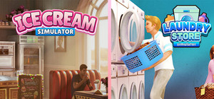 Ice Cream in Laundry Store banner