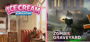 Ice Cream x Zombie Graveyard Simulator banner