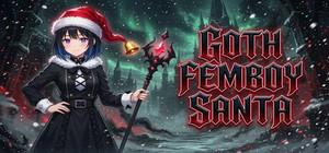 Goth Femboy Santa banner