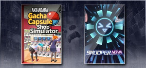 Gacha Capsule Shop Simulator - Akihabara & SHOOPER NOVA banner