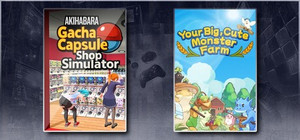 Gacha Capsule Shop Simulator - Akihabara & Your Big, Cute Monster Farm banner