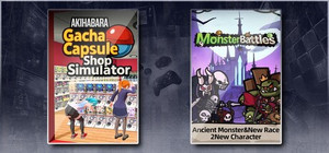 Gacha Capsule Shop Simulator - Akihabara & Monster Battles banner