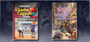 Gacha Capsule Shop Simulator - Akihabara & Whisker Wanderlust: The Mosaic of Souls banner