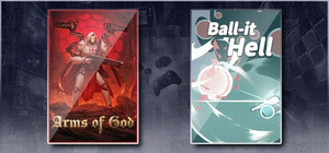 Arms of God & Ball-it Hell banner