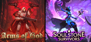 ARMS OF GOD X Soulstone Survivors banner