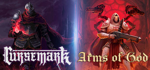 ARMS OF GOD X Cursemark banner