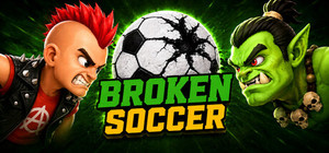 Broken Soccer banner