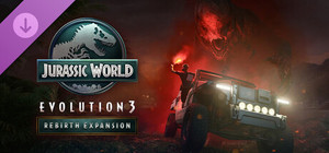 Jurassic World Evolution 3: Rebirth Expansion banner