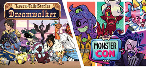 Tavern Talk Stories: Dreamwalker x Monster Prom 4: Monster Con banner