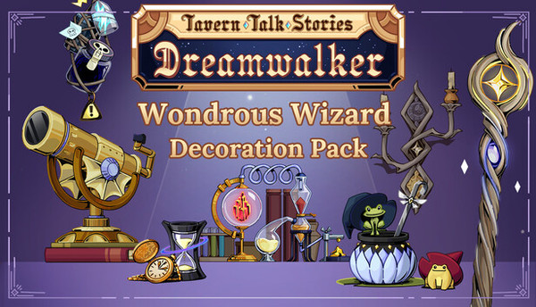 Tavern Talk Stories: Dreamwalker - Wondrous Wizard (Decoration Pack)
