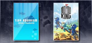 Tiny Aquarium: Social Fishkeeping & Hold Your King banner